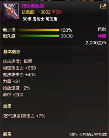 dnf公益服发布网一阵雨100级毕业花费，7500次深渊！但伤害翻了7倍710